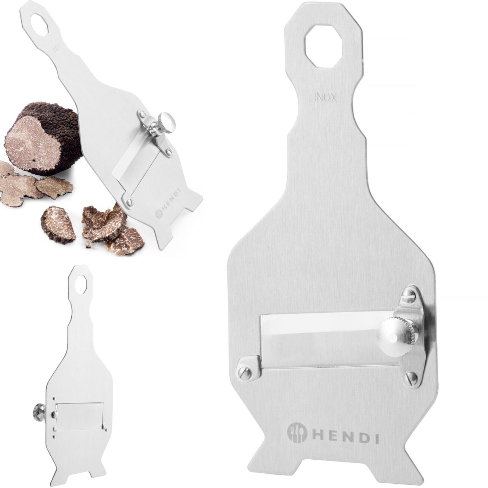 Hendi 229835 verstellbare Mandoline Trüffelschneider 0,23 mm