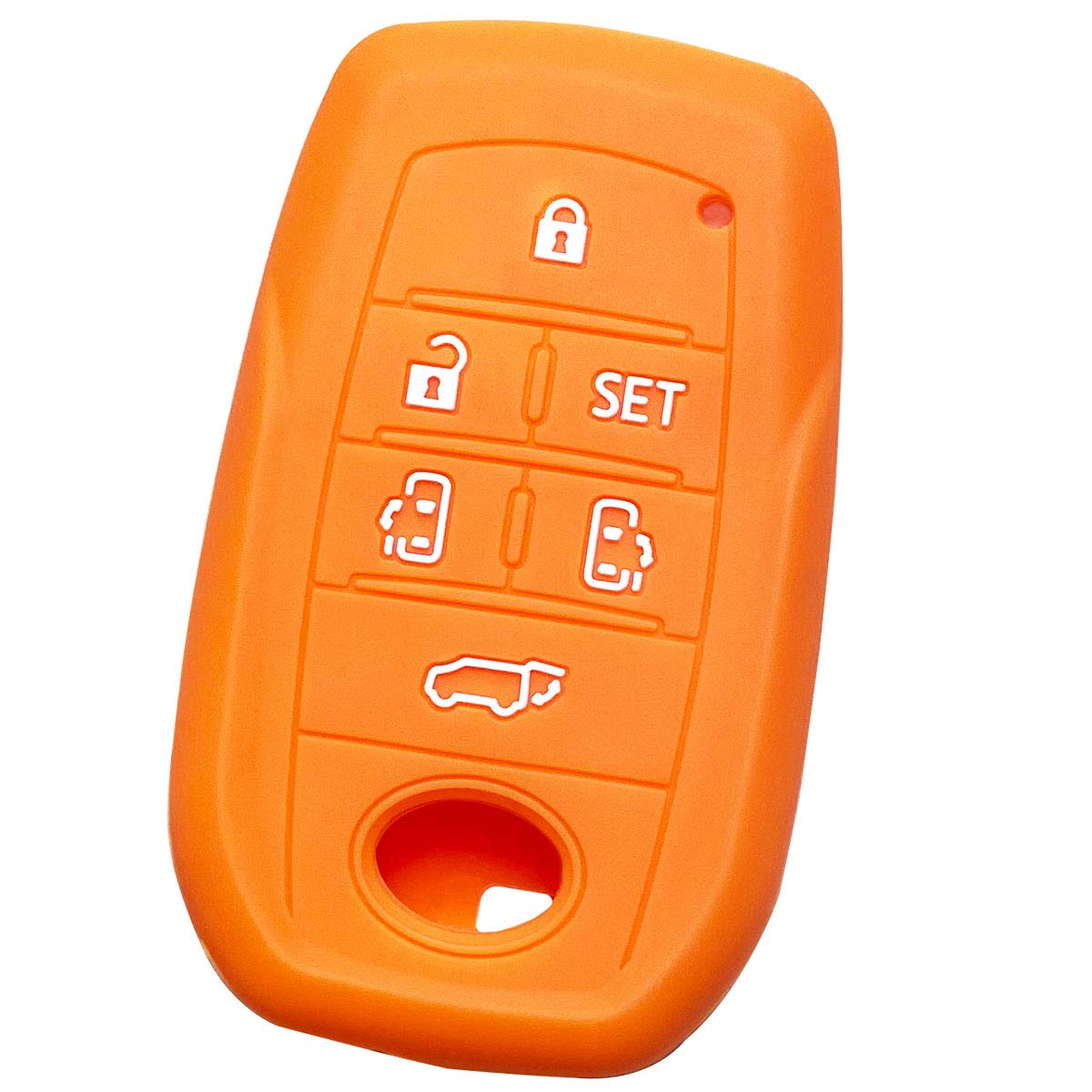 

Силиконовый чехол IKT для смарт-ключа автомобилей Toyota Оранжевый / Alphard / Vellfire / 4.5 x 8 x 1.5cm оранжевый
