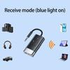 Small Double Function Bluetooth-compatible 5.4 Sound Transmitter Receiver with Clear Sound Long play time Portable Designs