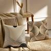 M-Minimalist Geometric Lines Cushion Cover Pillowcase Anti-Dustmite Living Room Sofa Decor Cushion Room