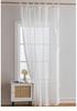 TEMU Translucent Chiffon Butterfly Floral Curtains for Bay Windows & Living Rooms