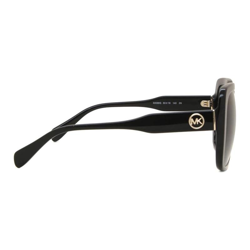 MICHAEL KORS New Mallorca series acetate frame square sunglasses women's black