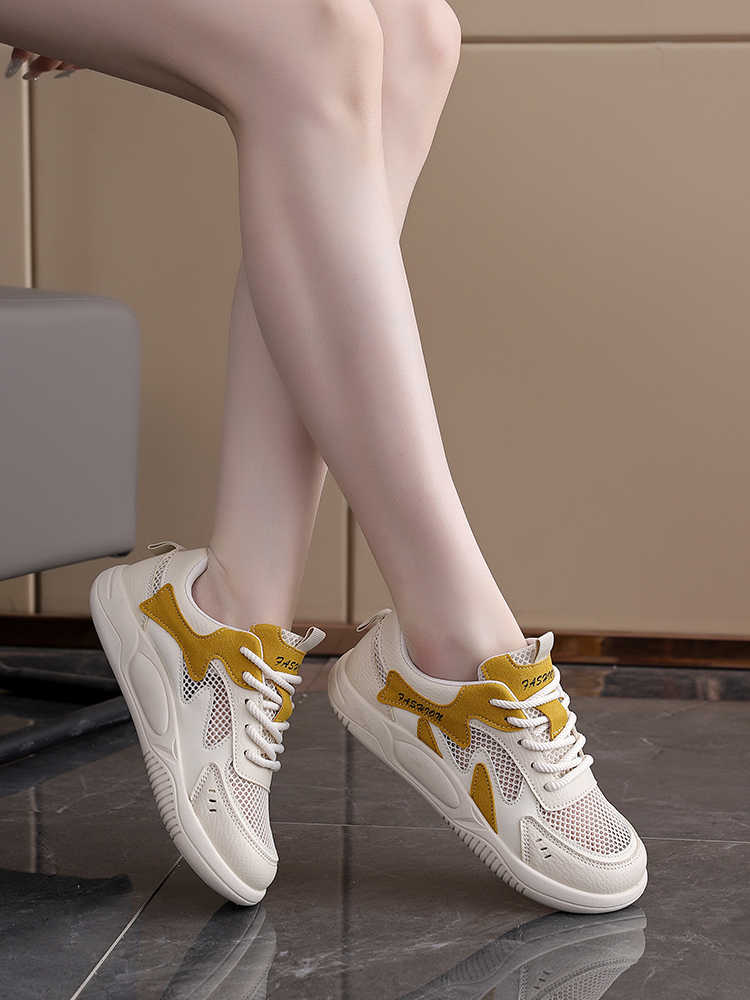 Fashion With Lacing Height Up Footwear For Lady Casual Shoes Women Luxury Designer Size 40 Women Sneakers Sport Sneakeres Baskette