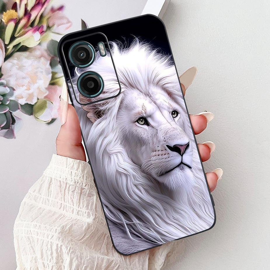 For Motorola Moto G05 4G Case MotoE15 Cool Dragon Fashion Painted Cover Soft TPU Phone Case For Motorola Moto E15 MotoG05 Fundas
