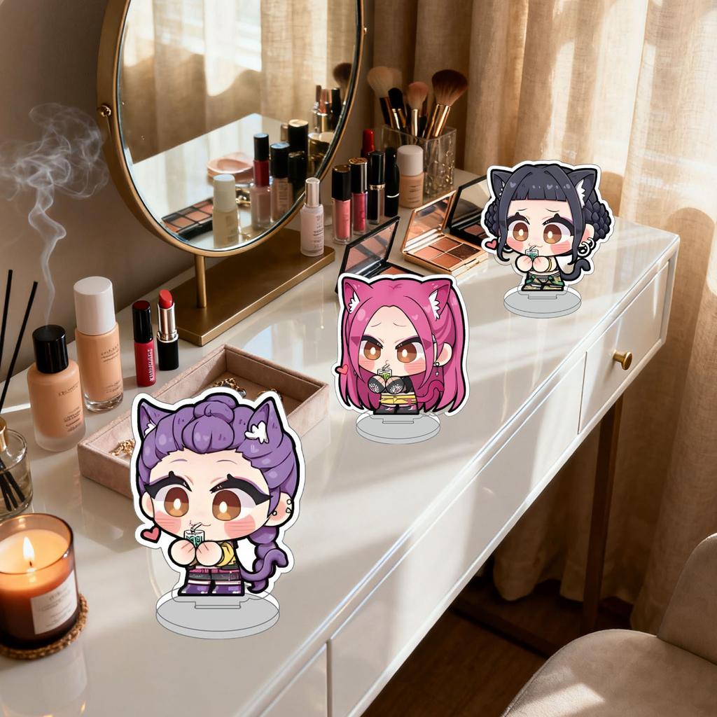 1-Piece Of K-POP Anime 10CM 2D Acrylic Stand Decoration For Bedroom, Living Room, Kitchen, Desk Decoration The Perfect Gift