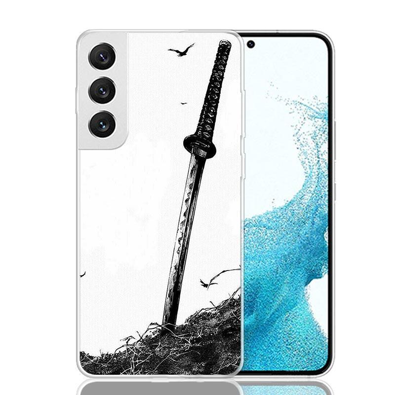 Rurouni Kenshin Anime Phone Case For Samsung Galaxy S26 Ultra S23 S24 S25 Edge S20 FE S21 S22 Plus Soft Print Shell Cover Fundas