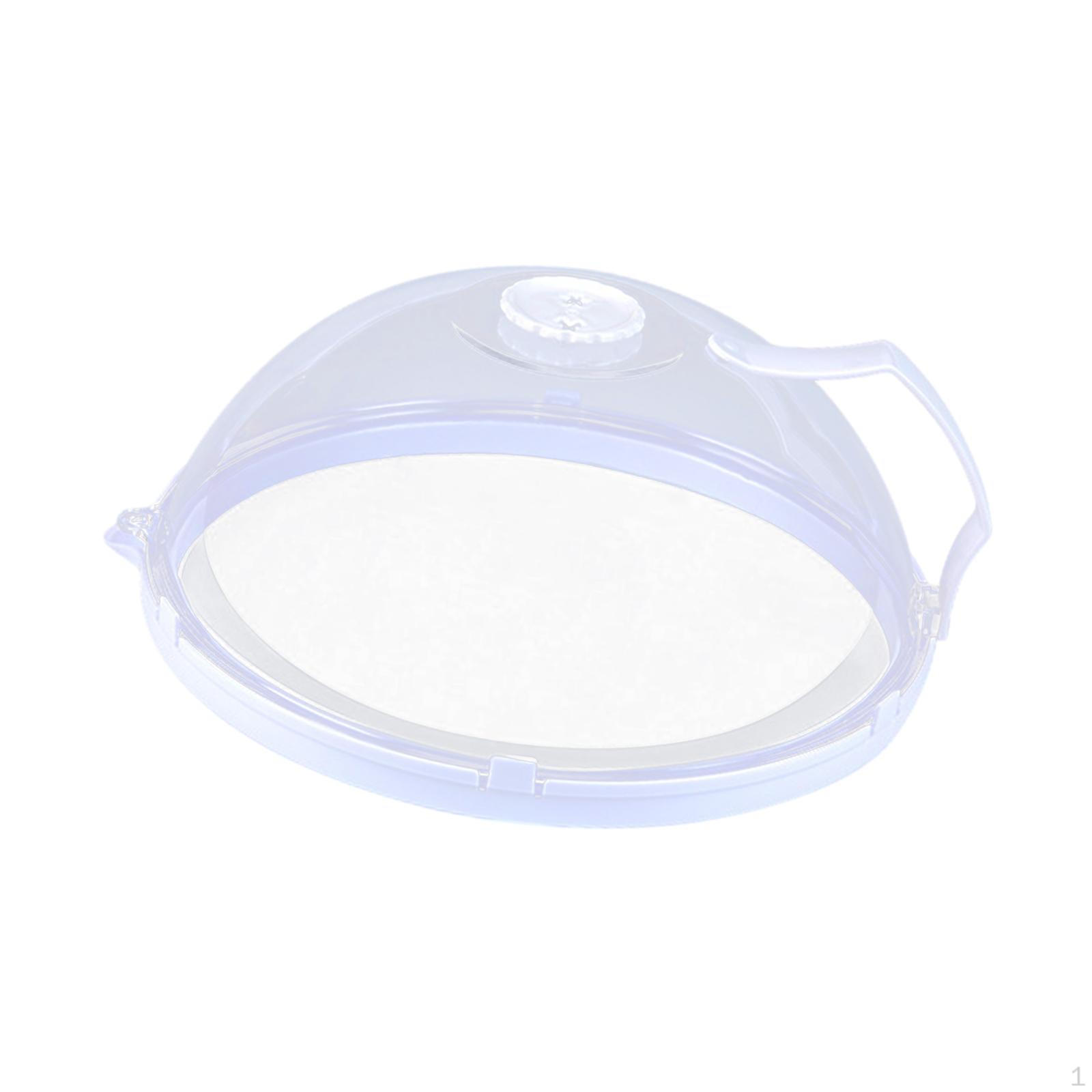 Adjustable Steam Vent Microwave Cover for Food - Keep Your Meals Fresh and Clean With Drainage