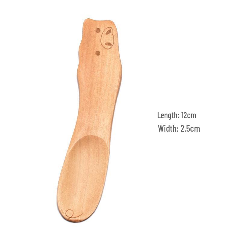 Di Rui En Hornwood Cartoon Wooden Spoons (Set of 4)
