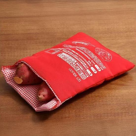 1/2/3/4/5Pcs Microwave Roasted Potato Bag Sustainable Reusable Fluffy Potato Maker Corn