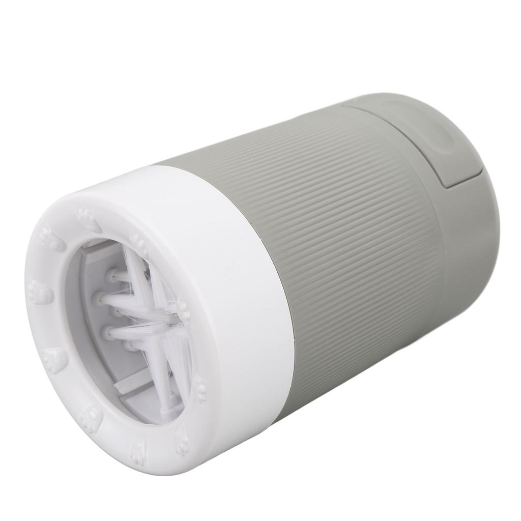 Mytí tlapek domácích mazlíčků Měkký čisticí kartáč Štěně Čistič tlapek Pohárek Odnímatelné díly Mytí psích tlapek pro kočky Šedá