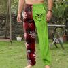 Men's Allover Printed Home Pants Sleeping Pajama Pants Long Pants Pajama Pants