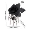Flower Ghost Claw Hair Clip Vintage Skull Clip New Skeleton Hand Hairpin  Halloween