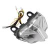 Motorcycle LED Tail Light Assembly Brake Lamp Clear Lens Fit for DUCATI 848 1098 1198 2007‑2013
