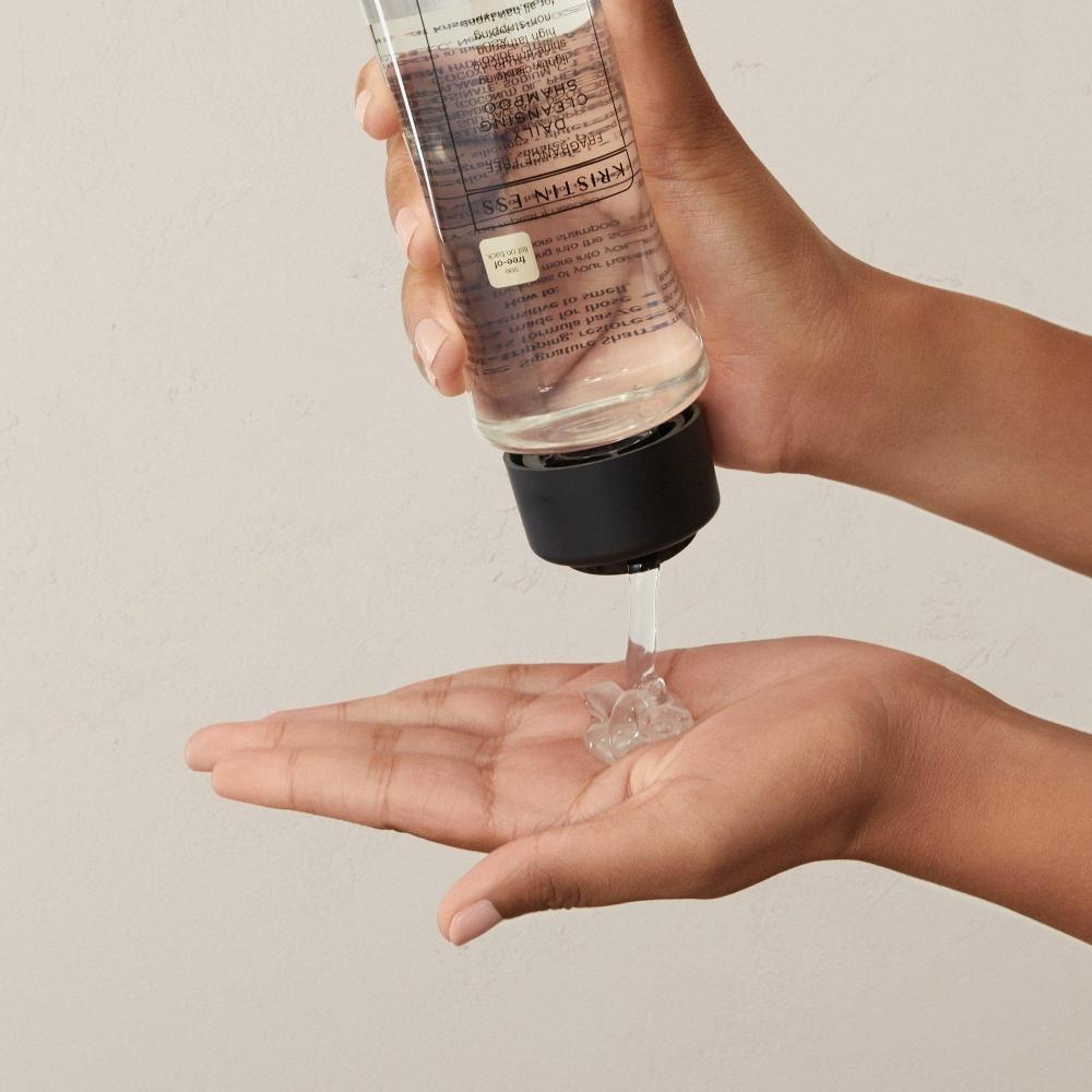 Shampooing nettoyant quotidien sans parfum Kristin Ess Hair, végétalien et sans sulfate, 283 ml