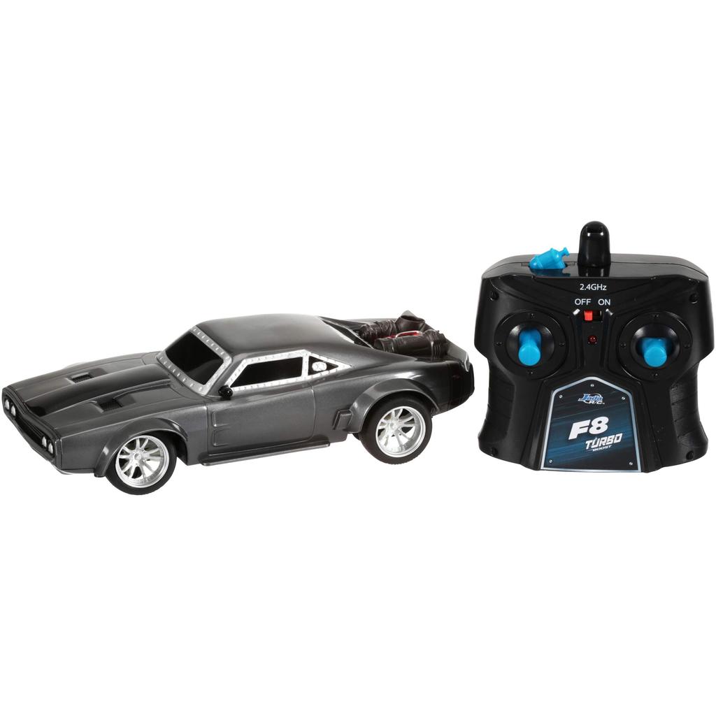 Jada Toys Fast Furious 8 RC Ice Charger Vehicles Fast Furious Ice Break Dominic Ice Charger 1/24 & 7.5" - &