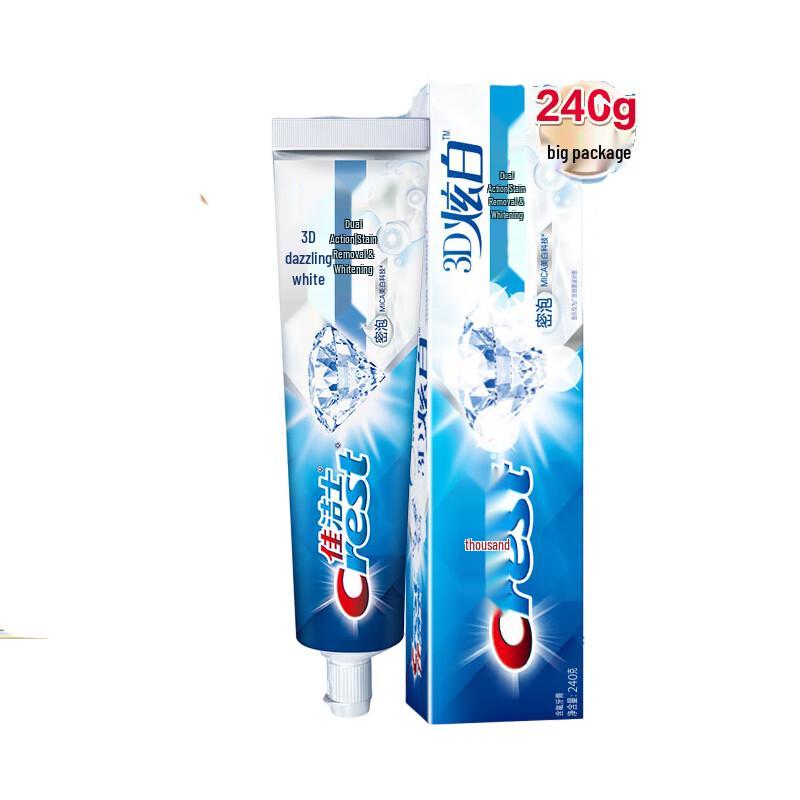 

Crest 3D White Dual Action Toothpaste