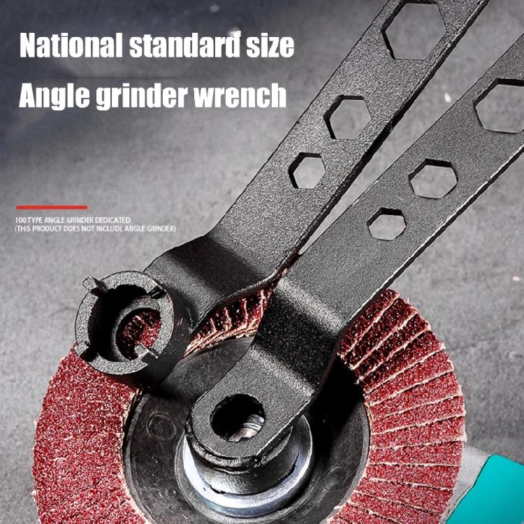 Special Four-Claws Wrench Hand Adjustment Wrench Steel For Angle Grinder Disassembly Plate Accessories Wear-resistant