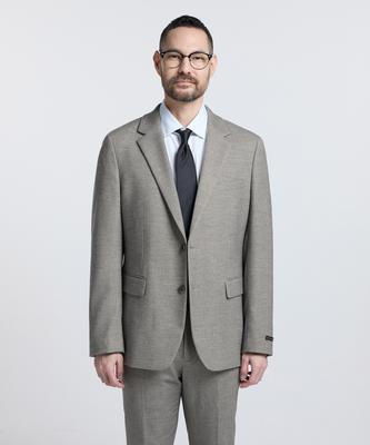 Stco Diems Soft Touch Melange Twill Jacket_Beige (Classic Fit)