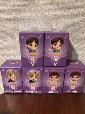 [USED] Tiny TAN McDonald's Korea BTS V Jungkook Jimin Maknae