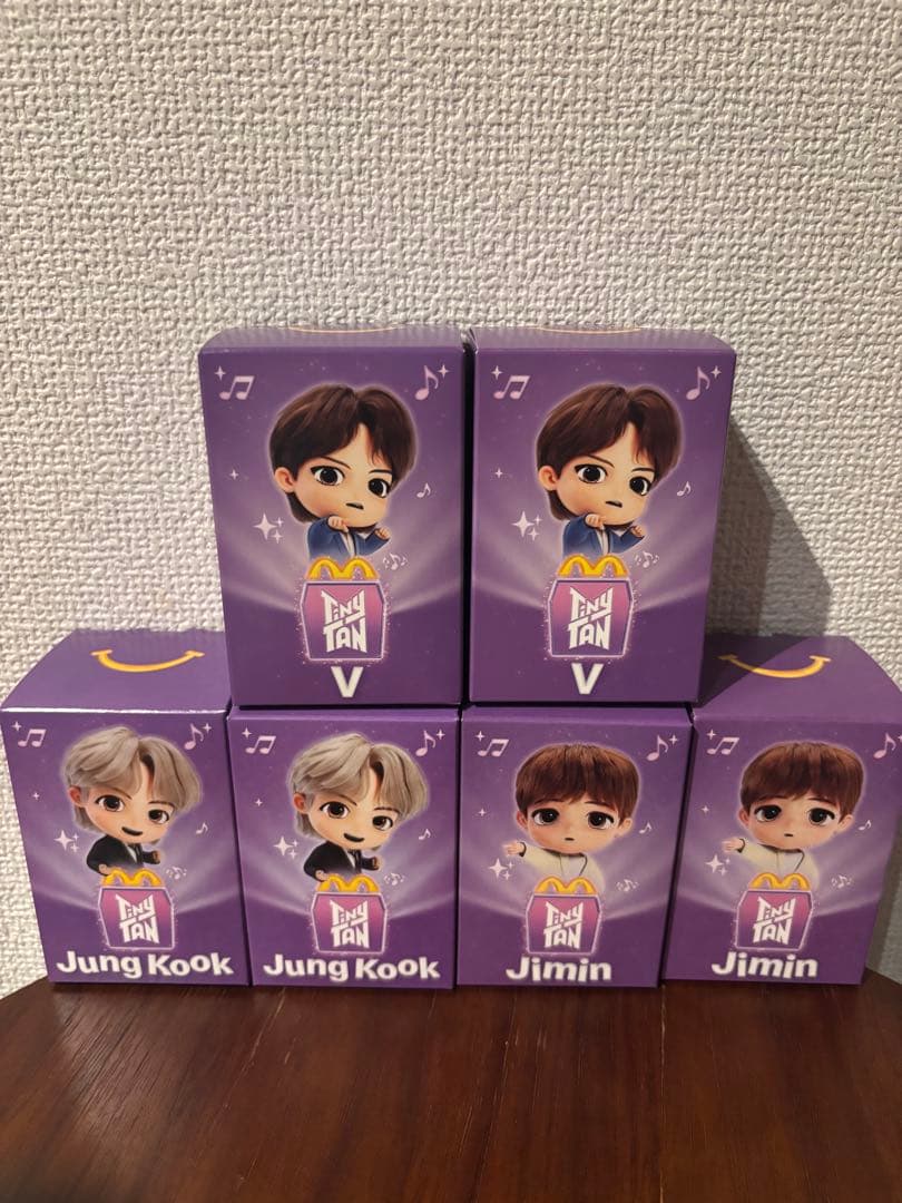 

[Б/В] Tiny TAN McDonald s Korea BTS V Jungkook Jimin Maknae