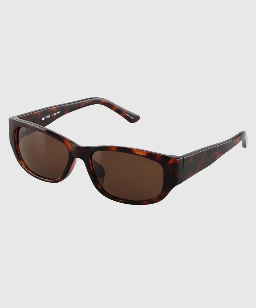Tuditeo Vo Wide Square Bold Sunglasses C3 Leopard