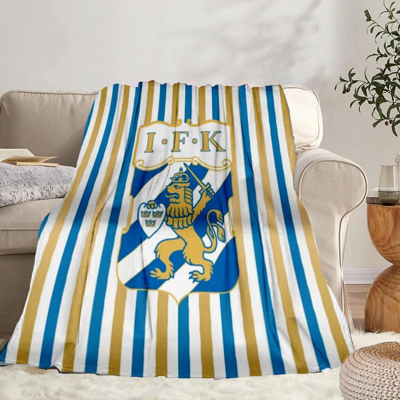 IFK Gothenburg Portable Blanket/Soft Blanket Bedding Blanket Suitable for Travel Camping Living Rooms Offices Sofas Fan Gifts