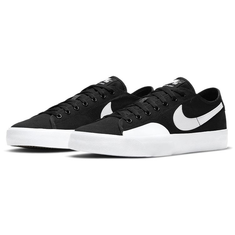 Nike Blazer Court SB Black White Unisex Sneakers Gum-Light-Brown CV1658-002