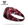 WRELS Summer Sport Headbands Breathable Fitness Sweatband Non Slip Elastic Tennis Headband Men Woman Soft Yoga Sweat Hair Bands