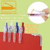 Zebra Oil-Based Ballpoint Pen Tapli Clip 0.7 Light Blue 10 Pieces B-BN5-LB