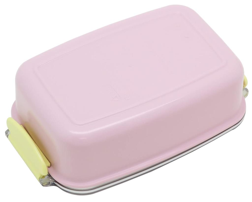OSK Hello Kitty Bento with Made in Dishwasher and Microwave with Locking Stylish and for and Box, 500ml, Dividers, Japan, Safe, Antibacterial, Gasket,