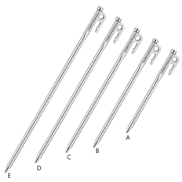 Heavy Duty Tent Nail Camping Stakes Peg for Pitching Camping Tent Canopies