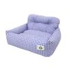Anti-Fall Dog Car Seat & Bed - Dirt-Resistant, Anti-Ankle Sprain Cushion for Cats & Dogs