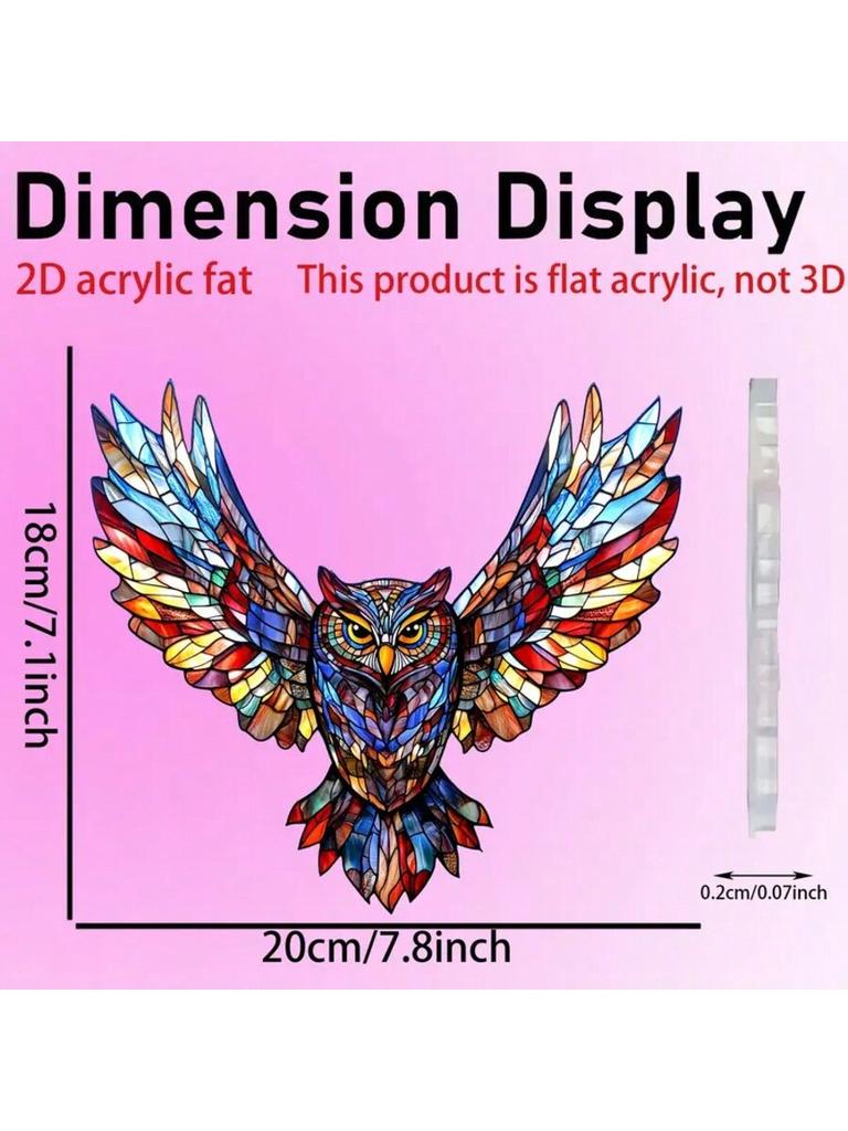 Multiple Colorful Owl Animal Themed Hanging Decorations, Ideal Gifts for Home and Office Decoration, Holiday Decoration