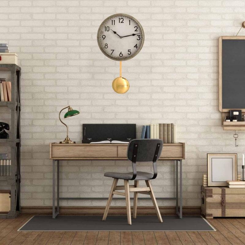 Vintage Styles DIY Clock Mechanism Kits with Hourly Chimes Music Box and Metal Pendulum Clock Movement 2 Set of Hands