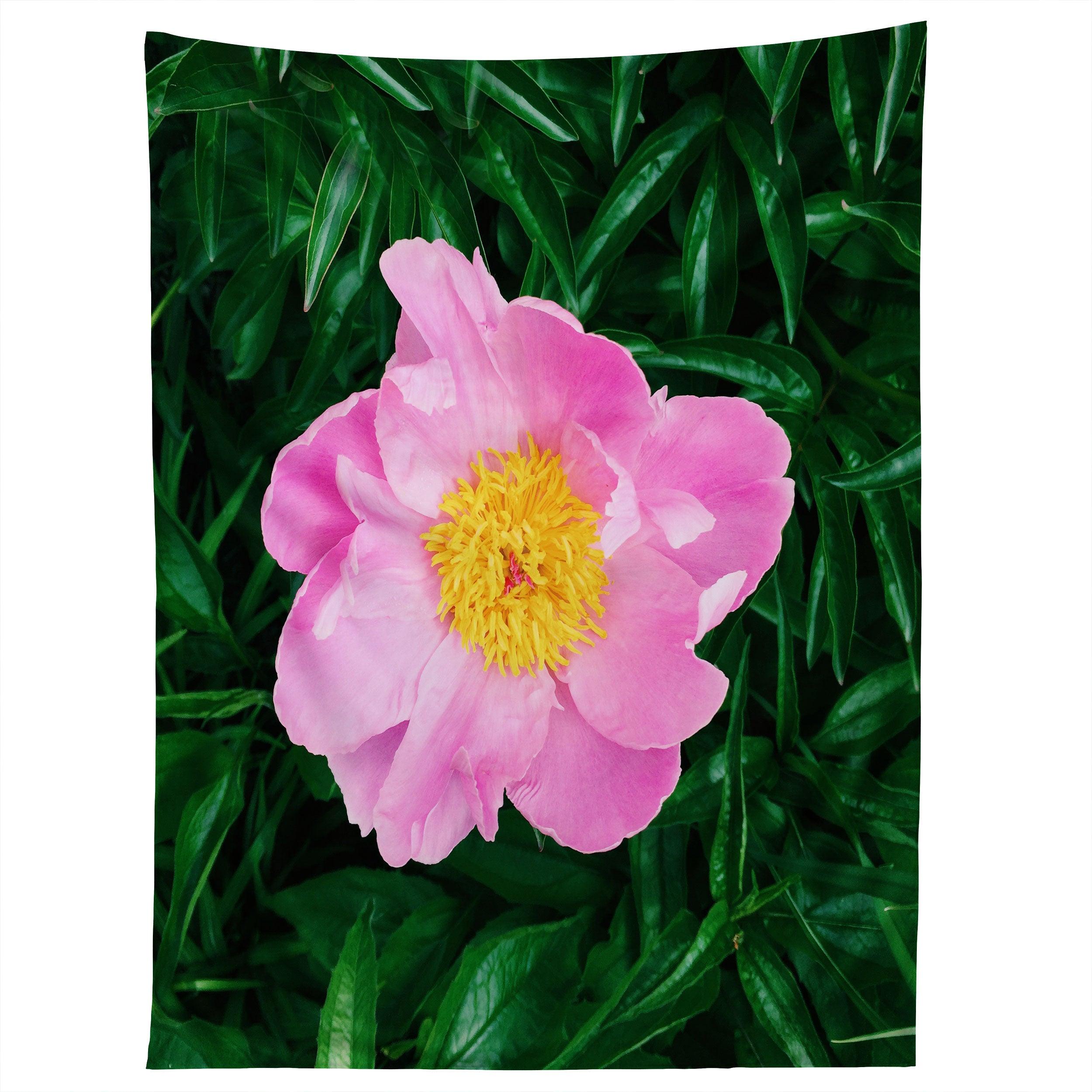 THE PEONY IN THE GARDEN tapestry 75x100