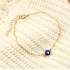 Bohemian Turkish Evil Blue Eyes Bead Anklets For Women Summer Ocean Beach Colorful Resin Eye Pendant Ankle Bracelet Jewelry Gift
