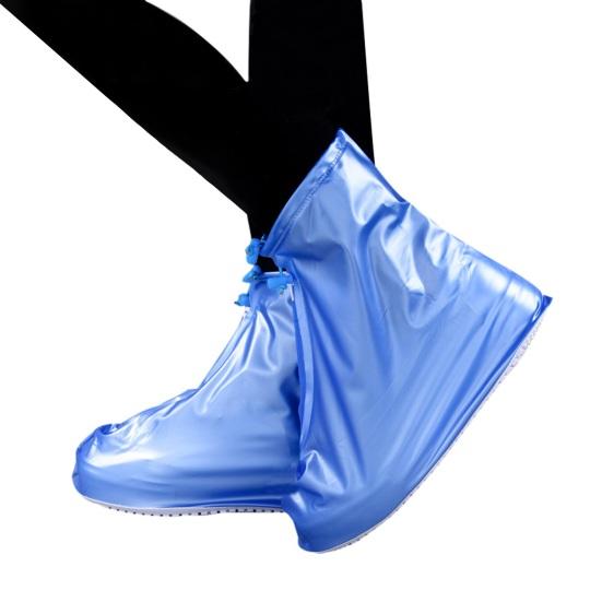 Reusable Shoe Covers Non-Slip Rain Shoe Covers Shoe Protectors with Zipper S