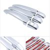 for Toyota Land Cruiser Prado 120 J120 L120 2003~2009 Chrome Door Handle Cover Car Accessories Stickers Trim Set 2005 2007 2008