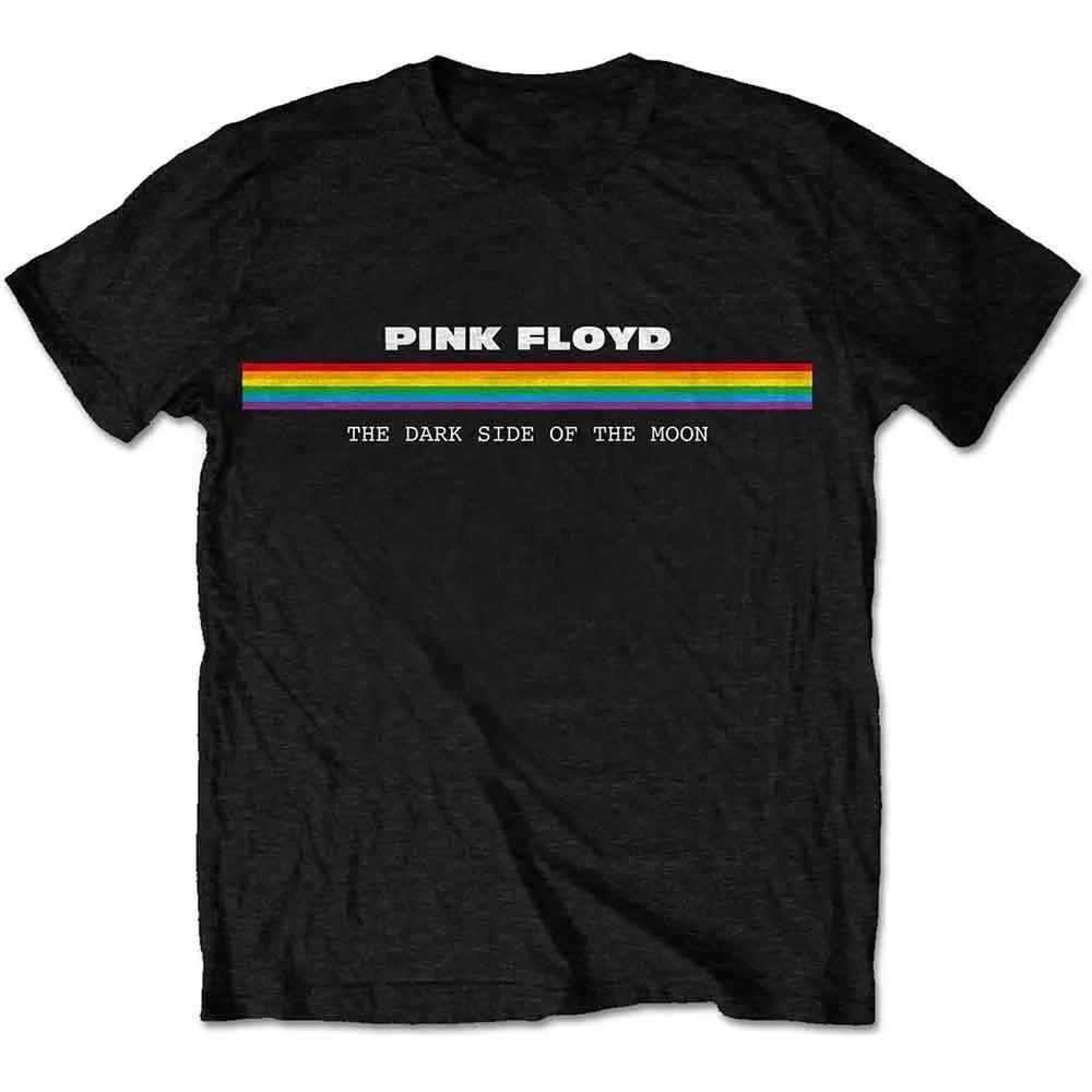 Pink Floyd Graphic Print Men's and Women's Loose Short Sleeved T-shirt, Suitable for All Seasons of Leisure and Luxury Clothing