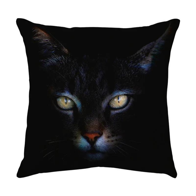 Cute Cat Pillowcase Car Ornaments Living Room Office Home Pillowcase