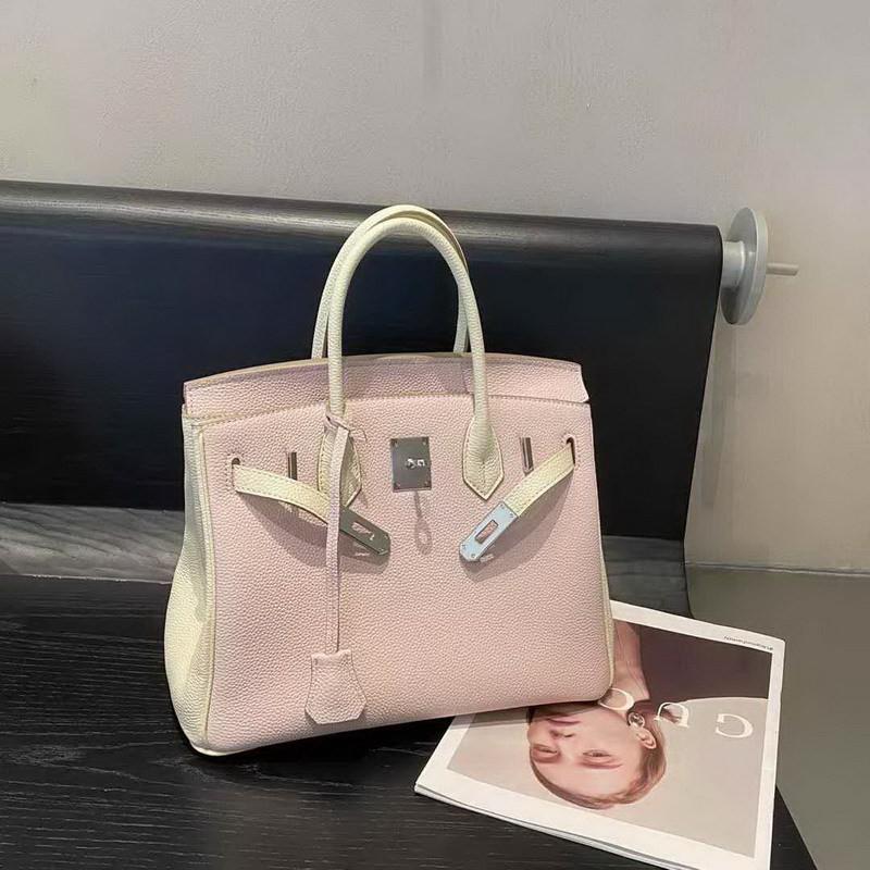 First Layer Cowhide Togo Leather Color Matching 25-30CM (H01-BK)