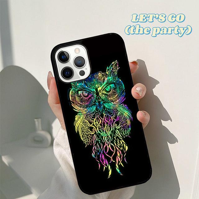 Autumu Owl bird clockwork pretty steampunk Phone Case Cover for iPhone 17 Air 16 16e 15 12 11 13 14 Pro Max Plus