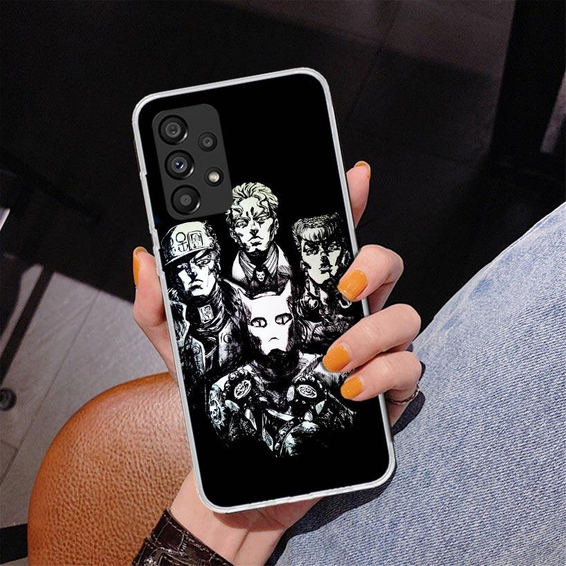 JoJo Kira Yoshikage Killer Queen Phone Case For Samsung Galaxy A52 A42 A32 A22 A12 A51 A41 A31 A21S A50S A40 A30S A20S A20E A10