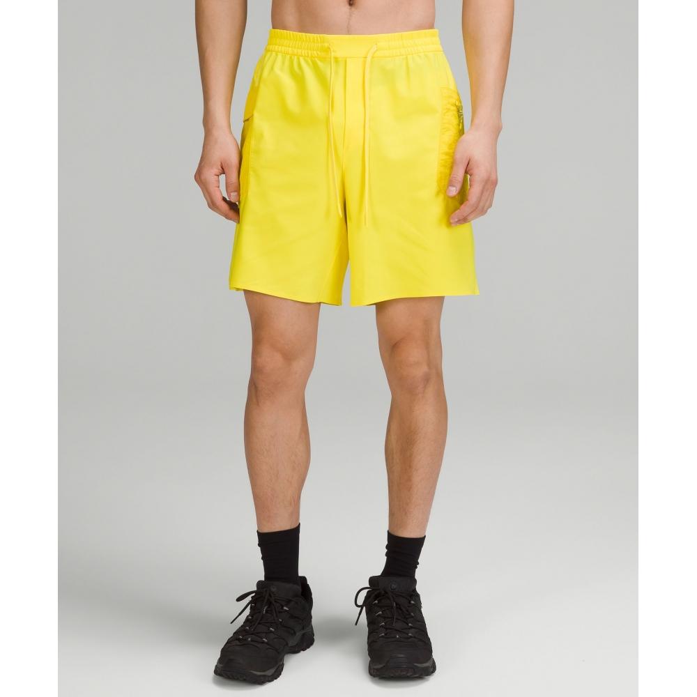 

Lululemon Water Repellent Hiking Short 8 Sonic Yellow S