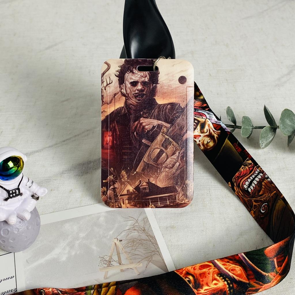 Cordones para Llavero de Anime Portapase de Insignia Tarjeta de Crédito ID Cuerda para Colgar Lariat Cordón para Llaves Accesorios de Anime Regalos Halloween