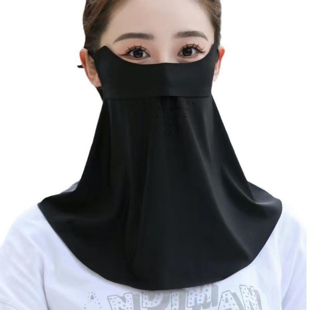 

Breathable Washable Ice Silk Face Shield for Outdoor Sports