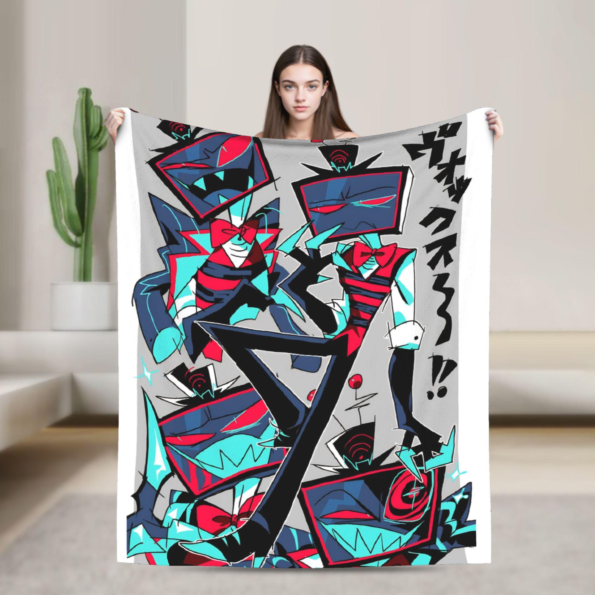 

Vox Hazbined Blankets Fleece All Season Multifunction Super Soft Throw Blanket for Home Couch Plush Thin Quilt 100x150cm