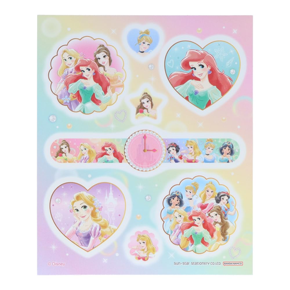 Stationery Disney Stickers for Kids Body Stickers Disney Princess 2682429B Sun-Star - - Yumehapi!