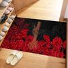 Rose Customized Name Carpet Suitable for Playrooms Outdoor Dining Room Hallway Antislip Carpet Decorate Offices Perfect Gift for Women/Men