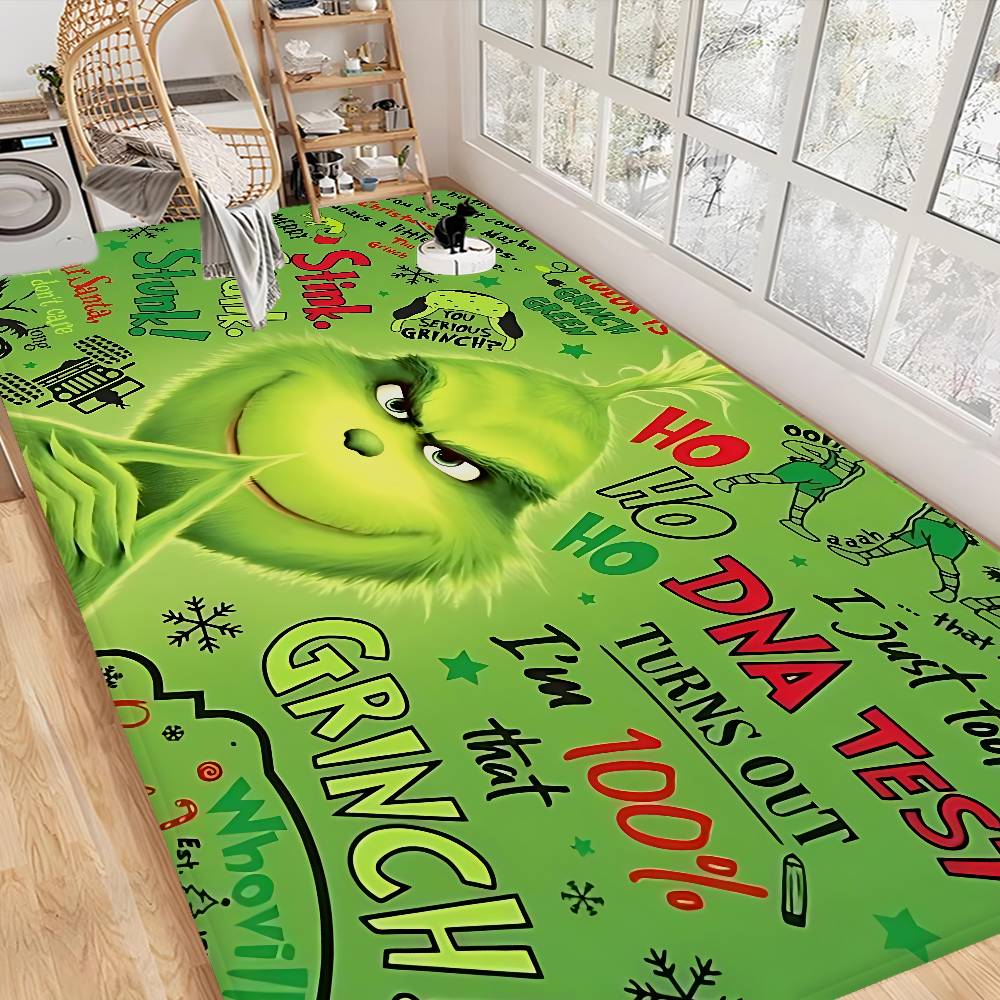 

Cartoon THE G-GRINCHS Kitchen Mat Cheaper Anti-slip Modern Living Room Balcony Printed Modern Home Decor 50x80cm